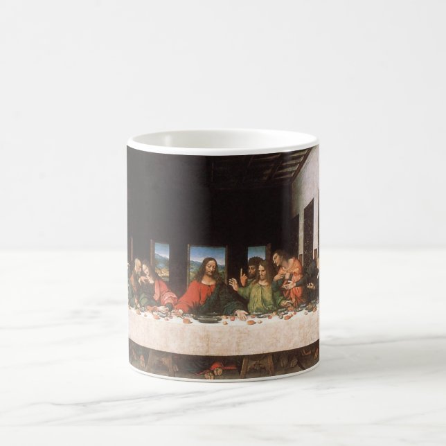 Taza De Café Cena-Leonardo pasado da Vinci (Centro)
