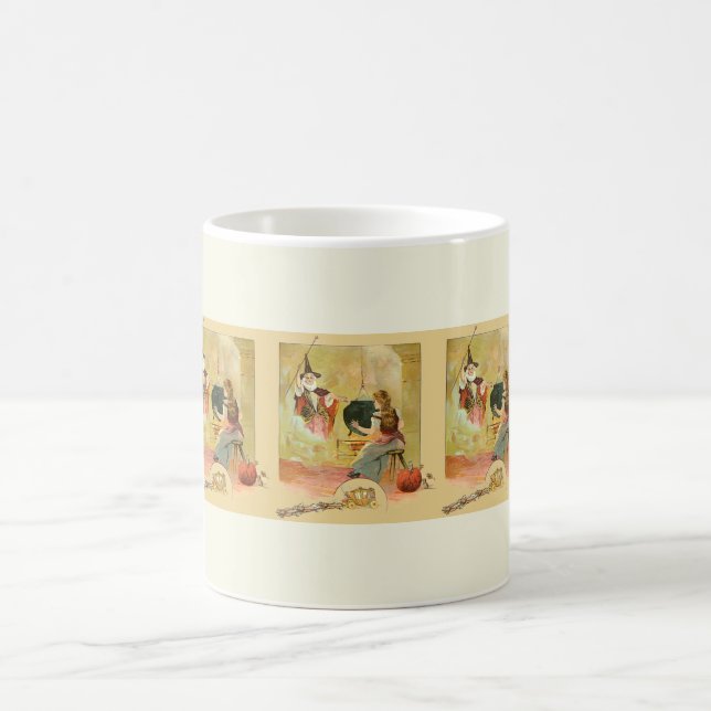 Taza De Café Cenicienta y su Hada Madrina (Centro)