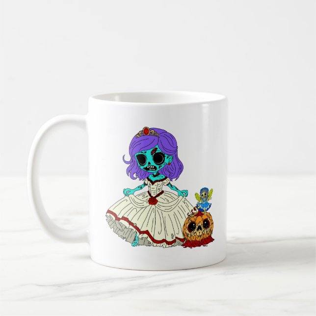 Taza De Café Cenicienta zombie (Izquierda)