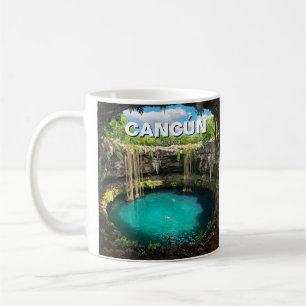 Taza De Café Cenote de viajes de Cancún México