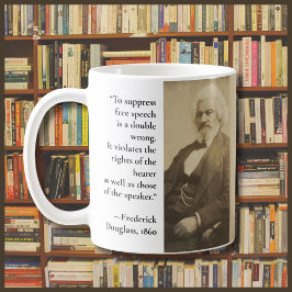 Taza De Café Censura a la libertad de expresión Frederick Dougl