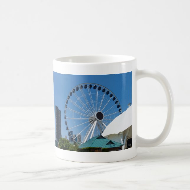 Taza De Café Centennial Ferris Wheee Coffee Mug (Derecha)