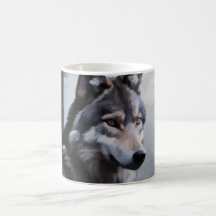 Taza De Café Centinela a la luz de la luna
