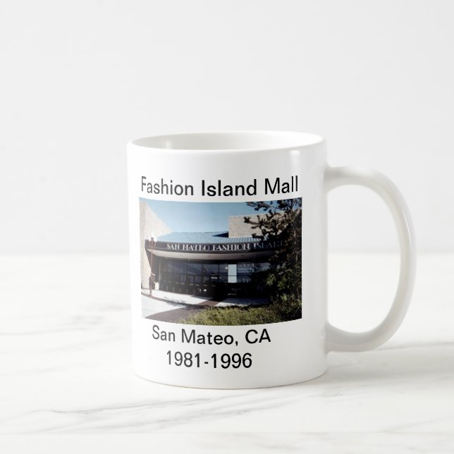 Taza De Café Centro Comercial Coffee Mug de San Mateo Fashion I (Derecha)