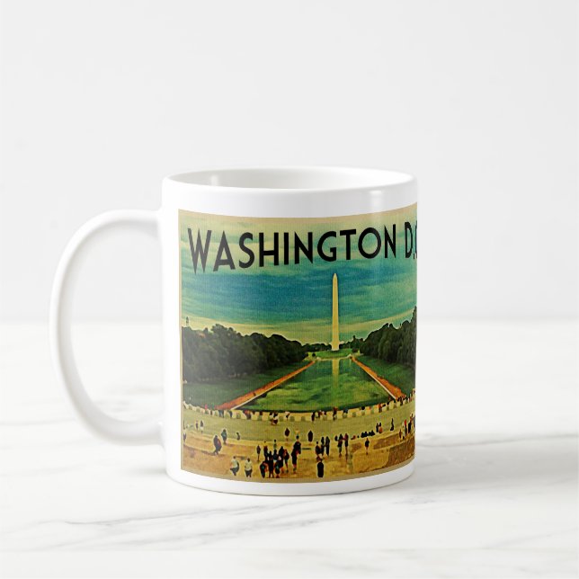 Taza De Café Centro Comercial Nacional Washington D.C. (Izquierda)