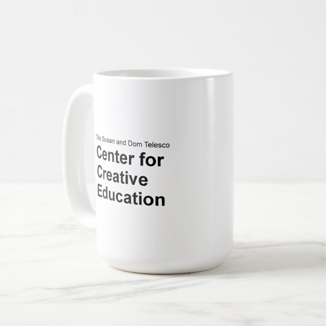 Taza De Café Centro de Educación Creativa (Anverso izquierdo)