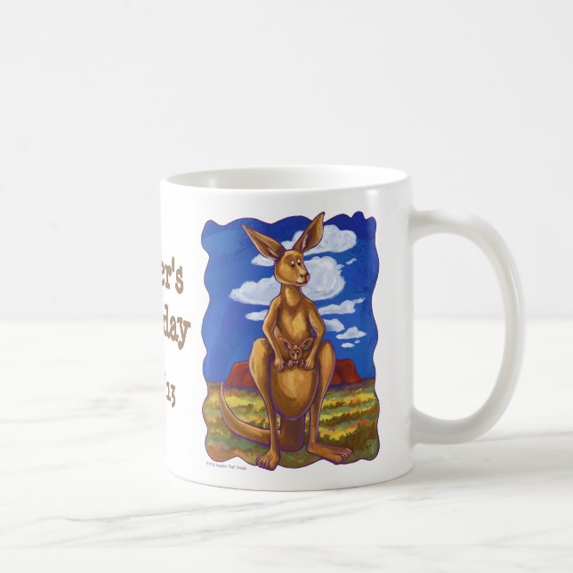 Taza De Café Centro de Fiestas de Kangaroo (Derecha)
