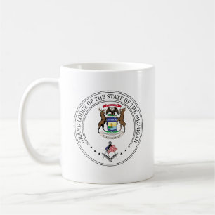 Taza De Café Centro de masonería del estado de Michigan