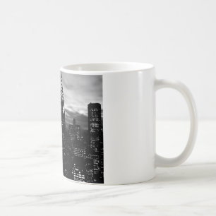Taza De Café Centro de Nueva York en blanco y negro