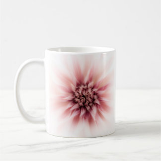 Taza De Café Centro de una Dahlia rosa