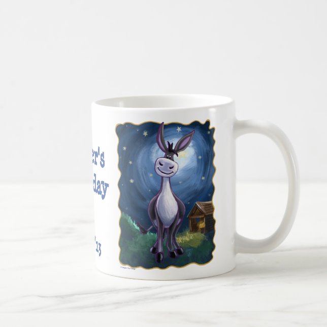Taza De Café Centro del fiesta del burro (Derecha)