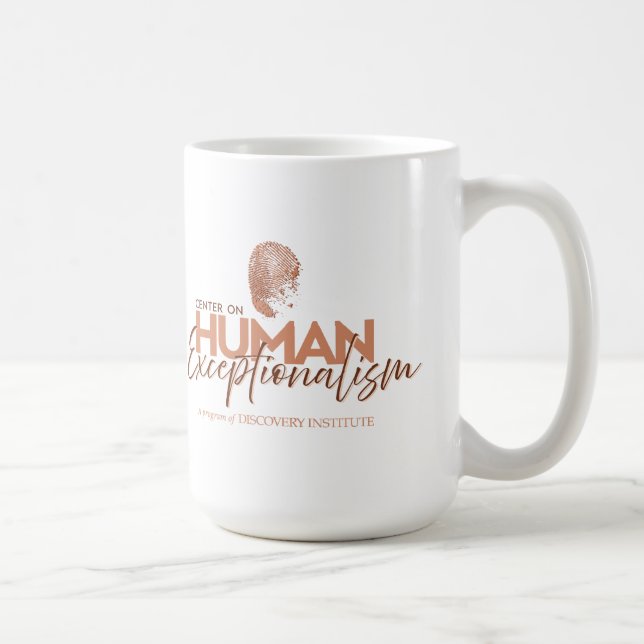 Taza De Café Centro para el Excepcionalismo Humano (Derecha)