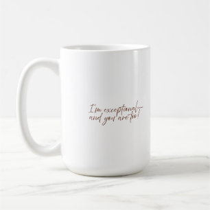 Taza De Café Centro para el Excepcionalismo Humano