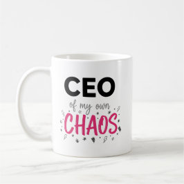 Taza De Café CEO de My Own Chaos Funny Entrepreneur