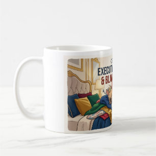 Taza De Café CEO de robo de mantas divertido diseño de Bulldog 