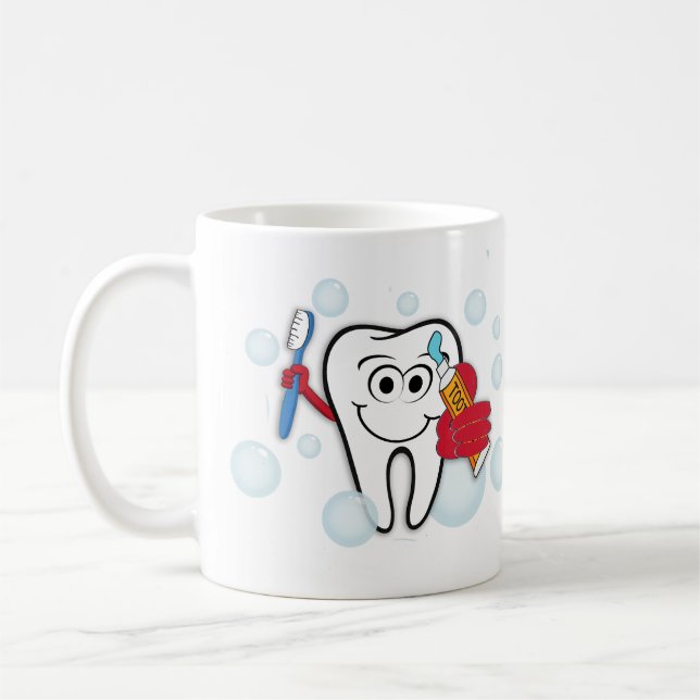 Taza De Café Cepille sus dientes (Izquierda)