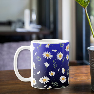 Taza De Café Ceramic mug, Daisy coffee mug, tea cup