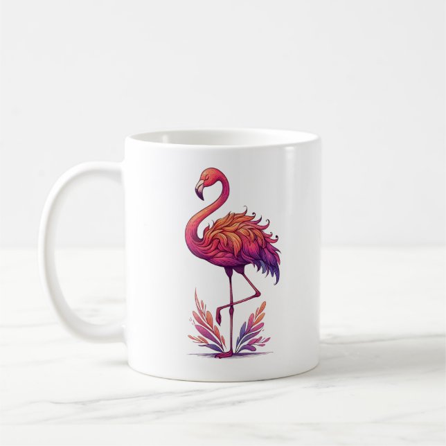 Taza De Café Cerámica clásica Flamingo (Izquierda)