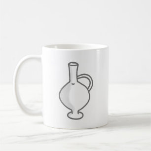 Taza De Café Cerámica Griega Antigua Anfora Alfarería