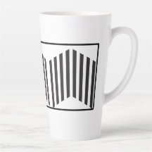 Taza de café cerámico de nombre personalizado con 