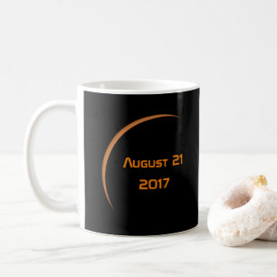 Taza De Café Cerca Del Máximo 21 De Agosto De 2017 Eclipse Parc