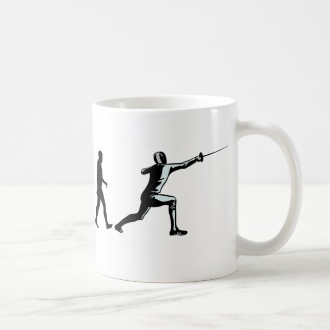 Taza De Café Cercador de la evolución (Derecha)