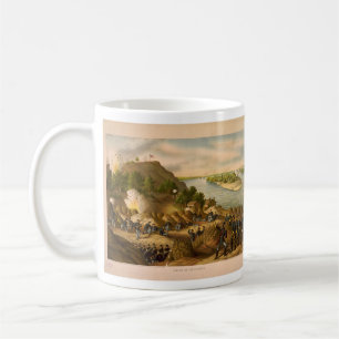 Taza De Café Cerco americano de guerra civil de Vicksburg en