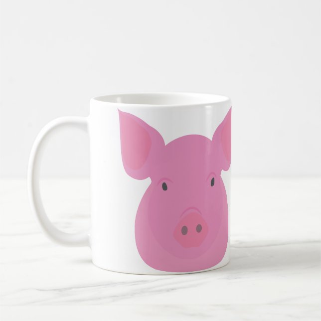 Taza De Café Cerdo (Izquierda)