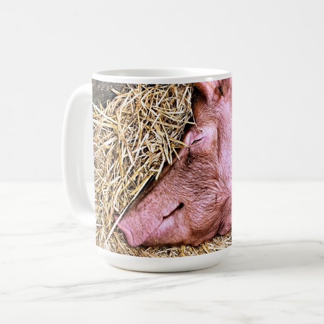 TAZA DE CAFÉ CERDO CUTIDO (Anverso izquierdo)