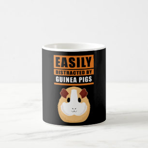 Taza De Café Cerdo de Guinea Distracción Fácil De Los Cerdos