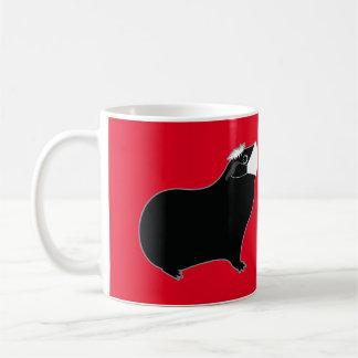 Taza De Café Cerdo de Guinea Protegiendo