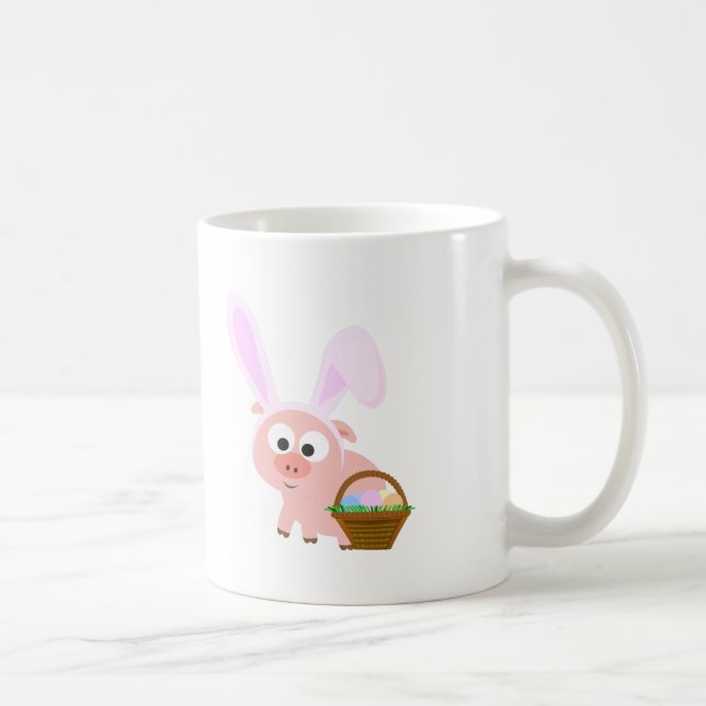 Taza De Café Cerdo de Pascua (Derecha)