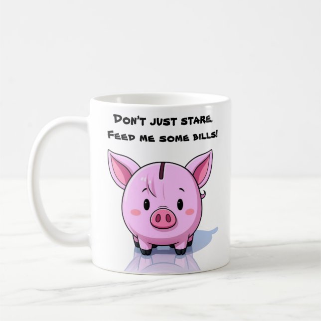 Taza De Café cerdo descarado (Izquierda)