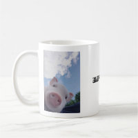 (Cerdo feliz día) - Mugs