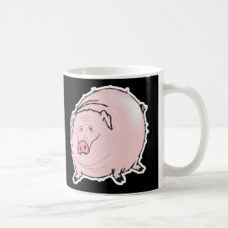 Taza De Café cerdo gordo tonto