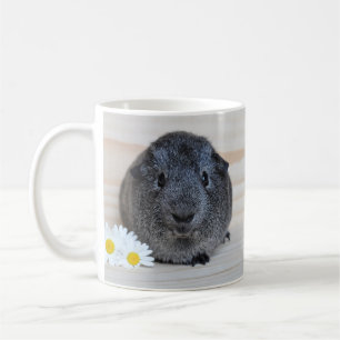 Taza De Café Cerdo guineano dulce, plateado agouti y maricas