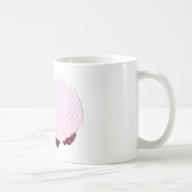 Taza De Café Cerdo rosa (Derecha)