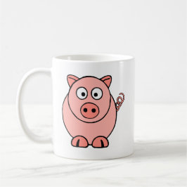 Taza De Café Cerdo rosado