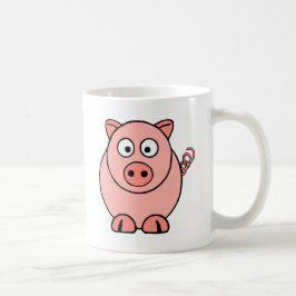 Taza De Café Cerdo rosado