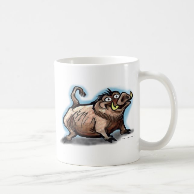 Taza De Café Cerdo salvaje (Derecha)