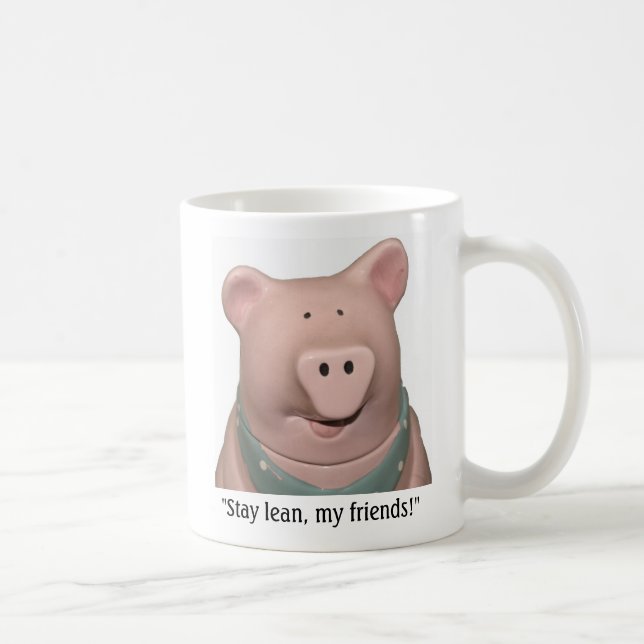 Taza De Café ¡Cerdos de Calvin! (Derecha)