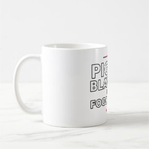 Taza De Café Cerdos en Mantas Son un Grupo de Alimentos Diverti
