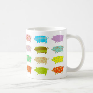 Taza De Café Cerdos modelados