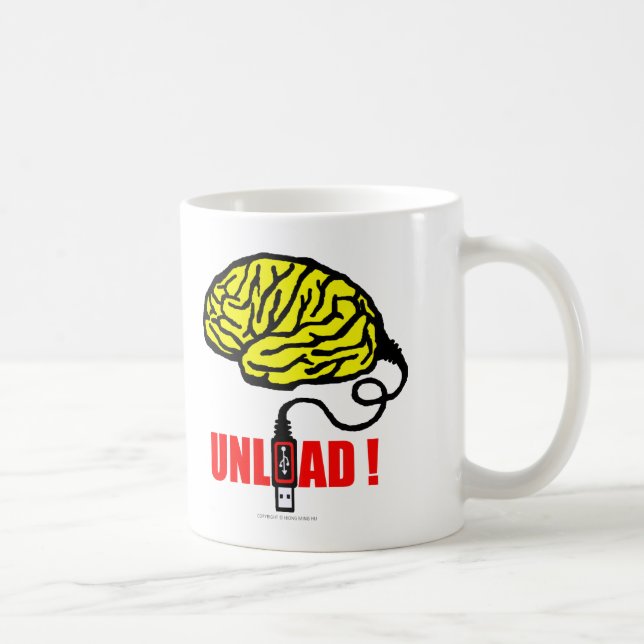 Taza De Café Cerebro a descargar (Derecha)