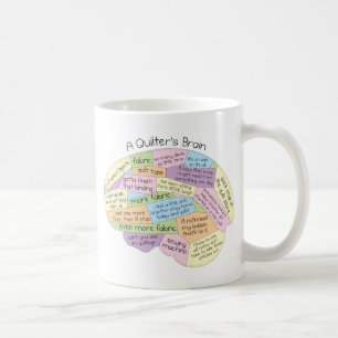 Taza De Café Cerebro de Costurera