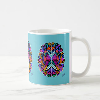 Taza De Café Cerebro patentado diseñado para acua mug