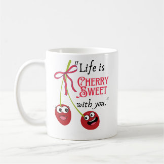 TAZA DE CAFÉ CEREZA