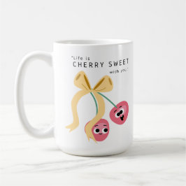 TAZA DE CAFÉ CEREZA DULCE