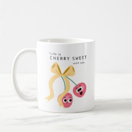 TAZA DE CAFÉ CEREZA DULCE