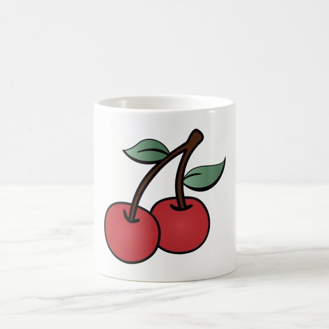 Taza De Café Cerezas (Centro)